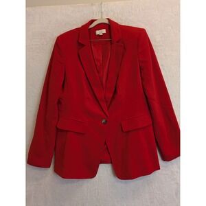 LOFT Red Blazer
